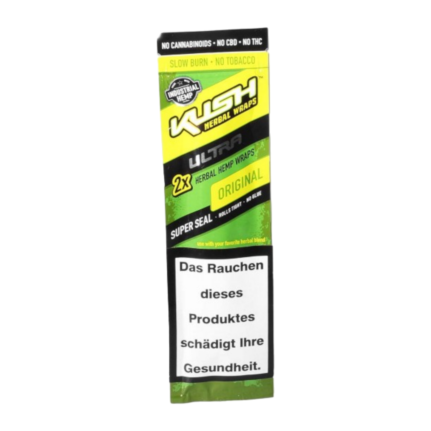 Kush Herbal Hemp Wraps Ultra Green/Original
