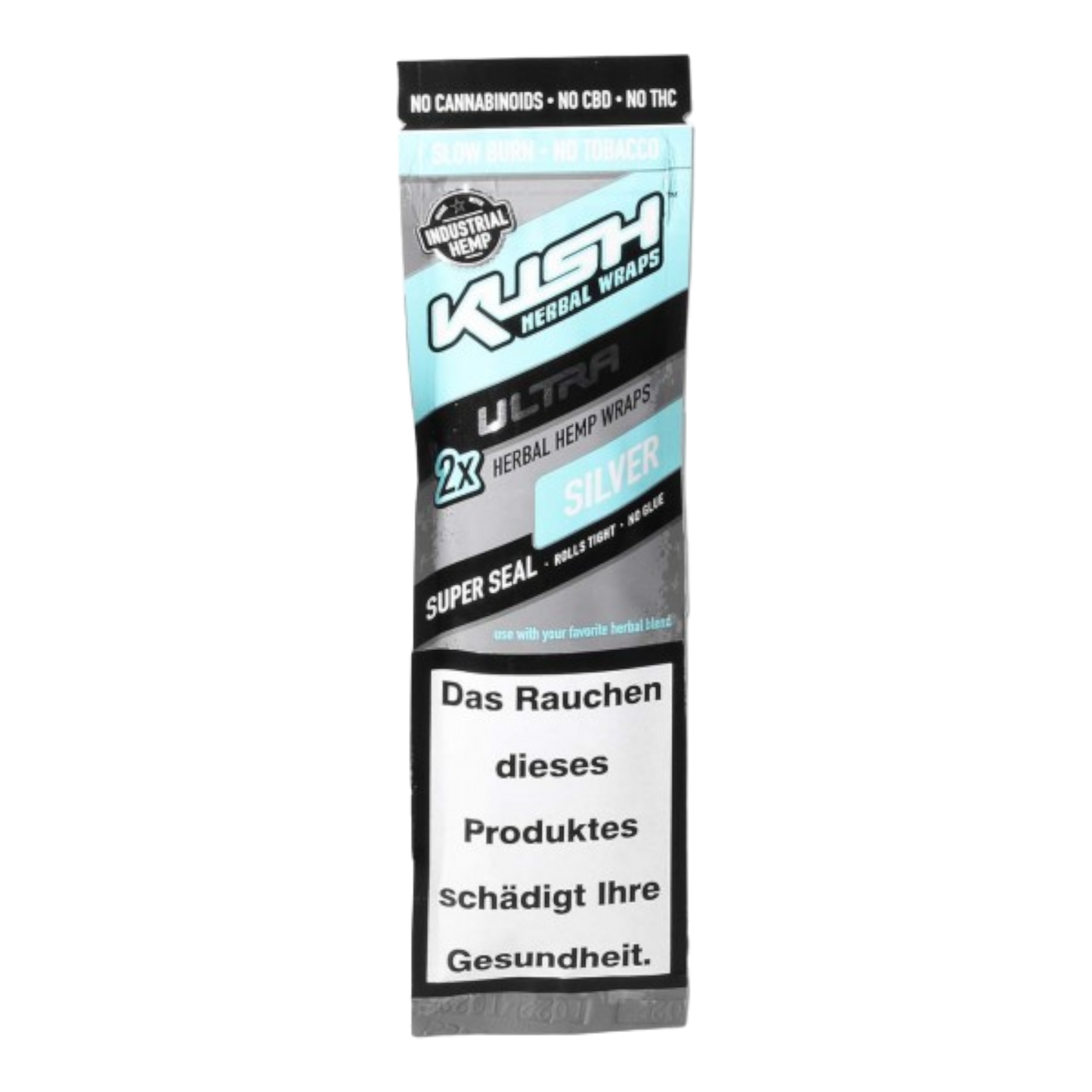Kush Herbal Hemp Wraps Ultra Silver