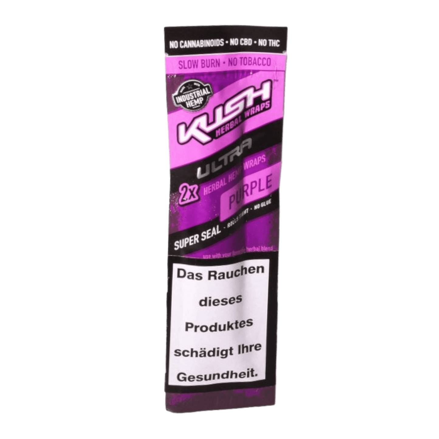 KUSH Herbal Hemp Wraps Ultra Purple Packung