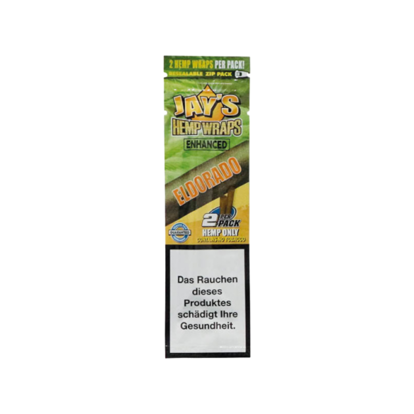 Jay´s Blunts Hemp Wraps - ELDORADO, (Ananas Shake)