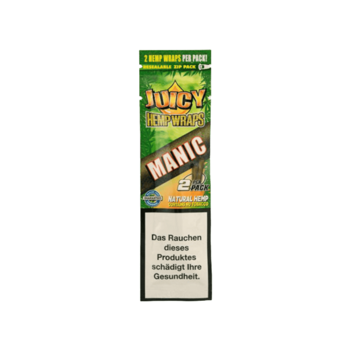 Juicy Hemp Wraps Mango 2 Stück