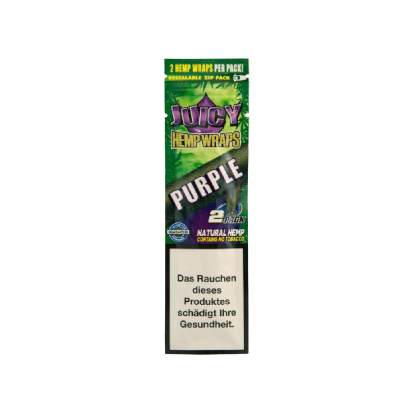 Juicy Blunts Hemp Wraps - PURPLE (Grapefruit)
