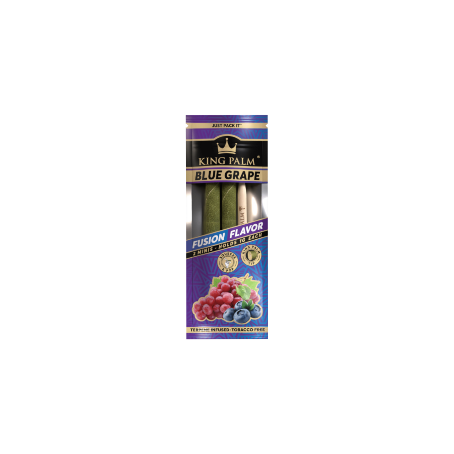Blue Grape Blunts King Palm Blunts 2 Stück