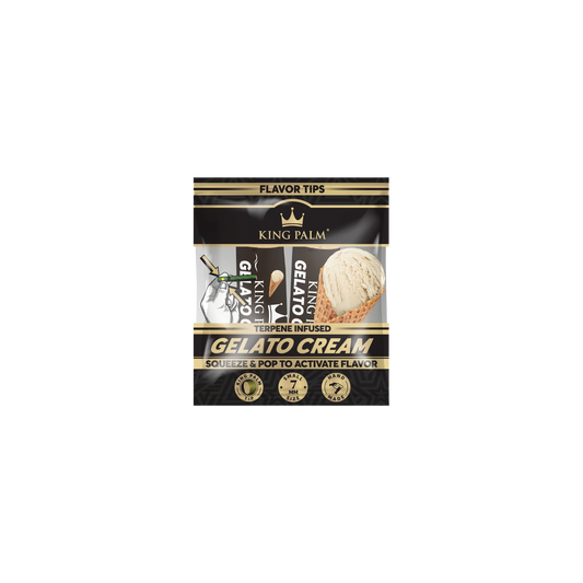 King Palm Tip Gelato Cream – 2 Tips pro Pack für intensiven Geschmack