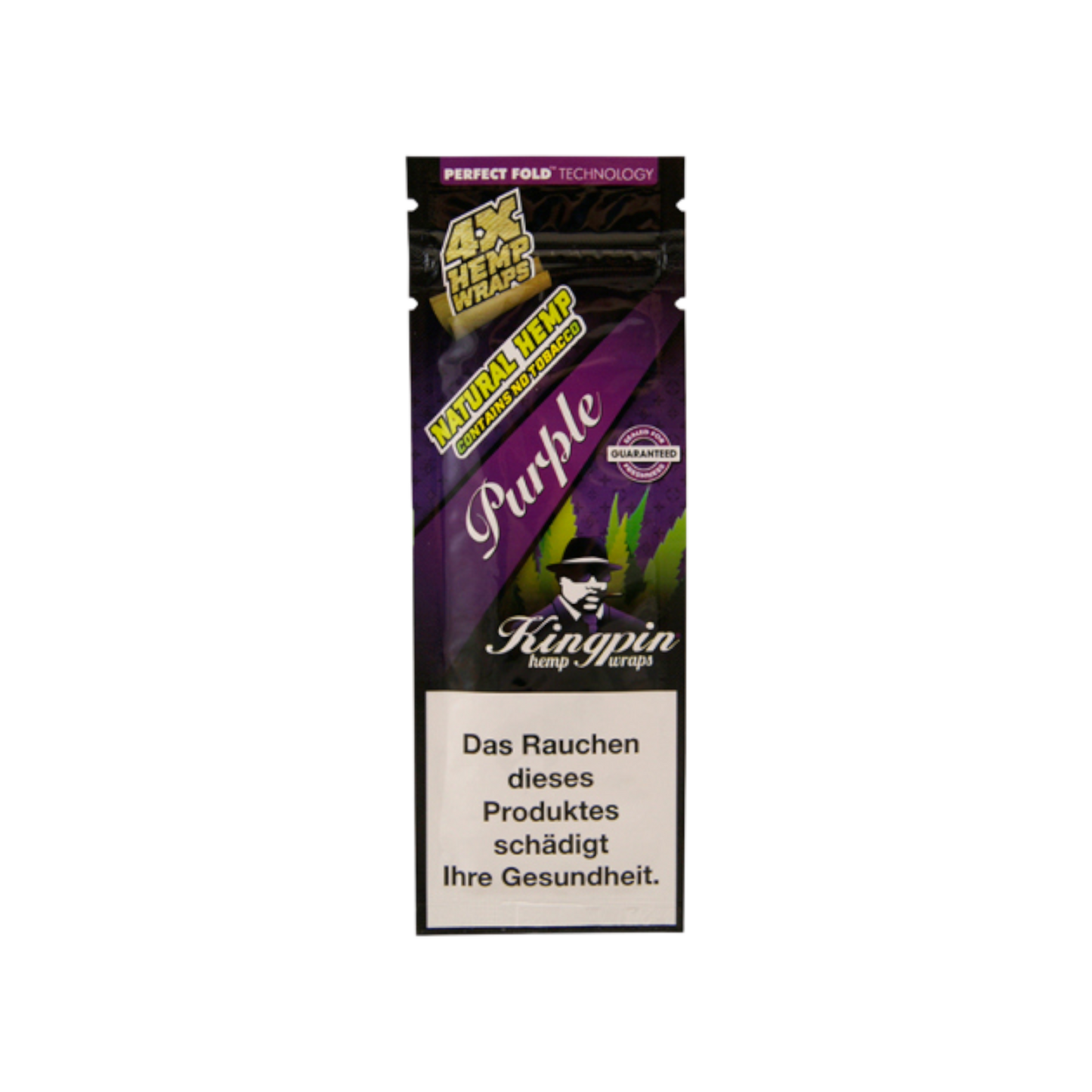 Kingpin Hemp Wraps "Purple" Natural Hemp (Traube)