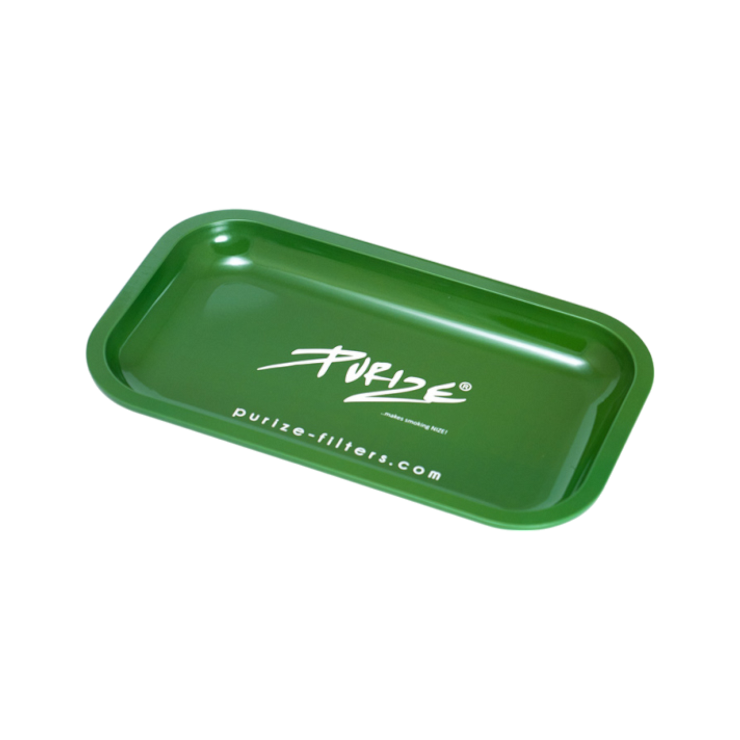 Metall Drehunterlage PURIZE grün, 27 × 16 cm