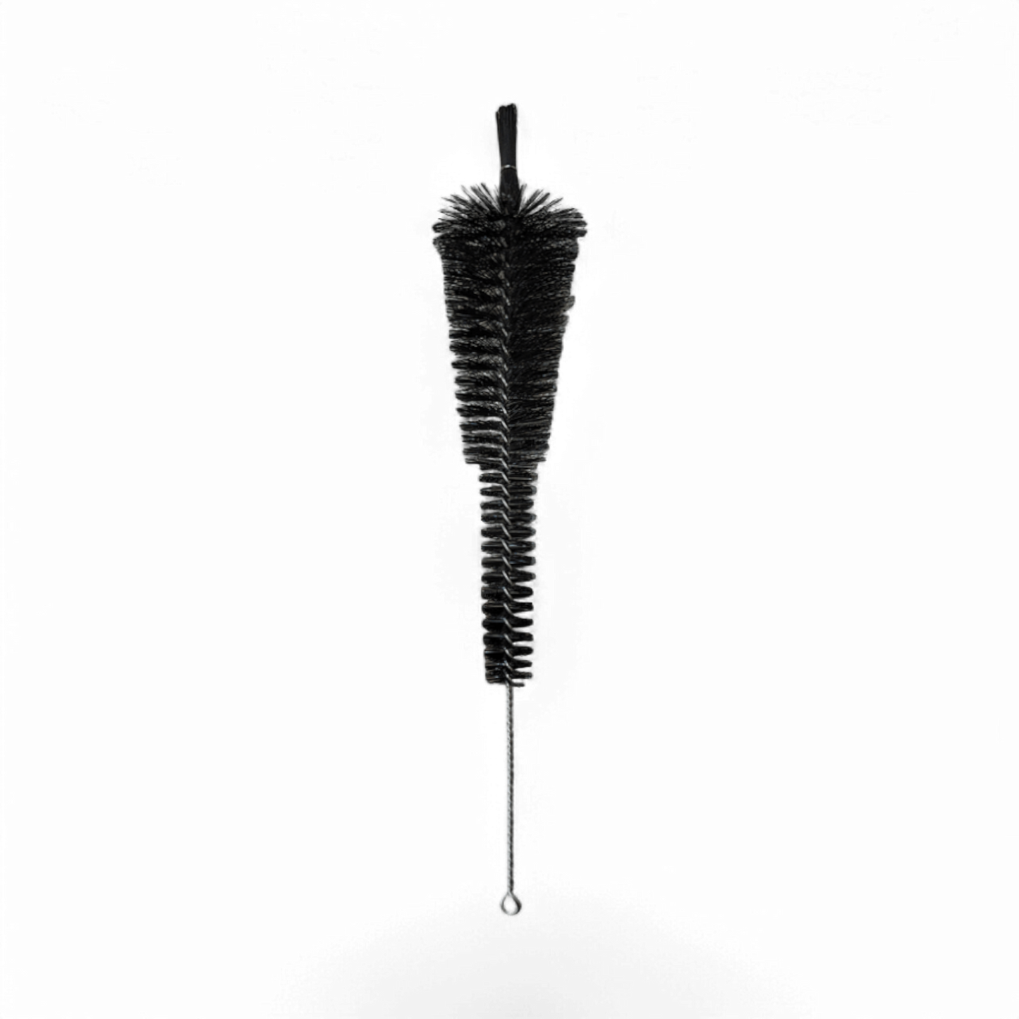 52 cm lange Bong-Reinigungsbürste mit Nylonborsten, ideal für Erlenmeyerbongs.