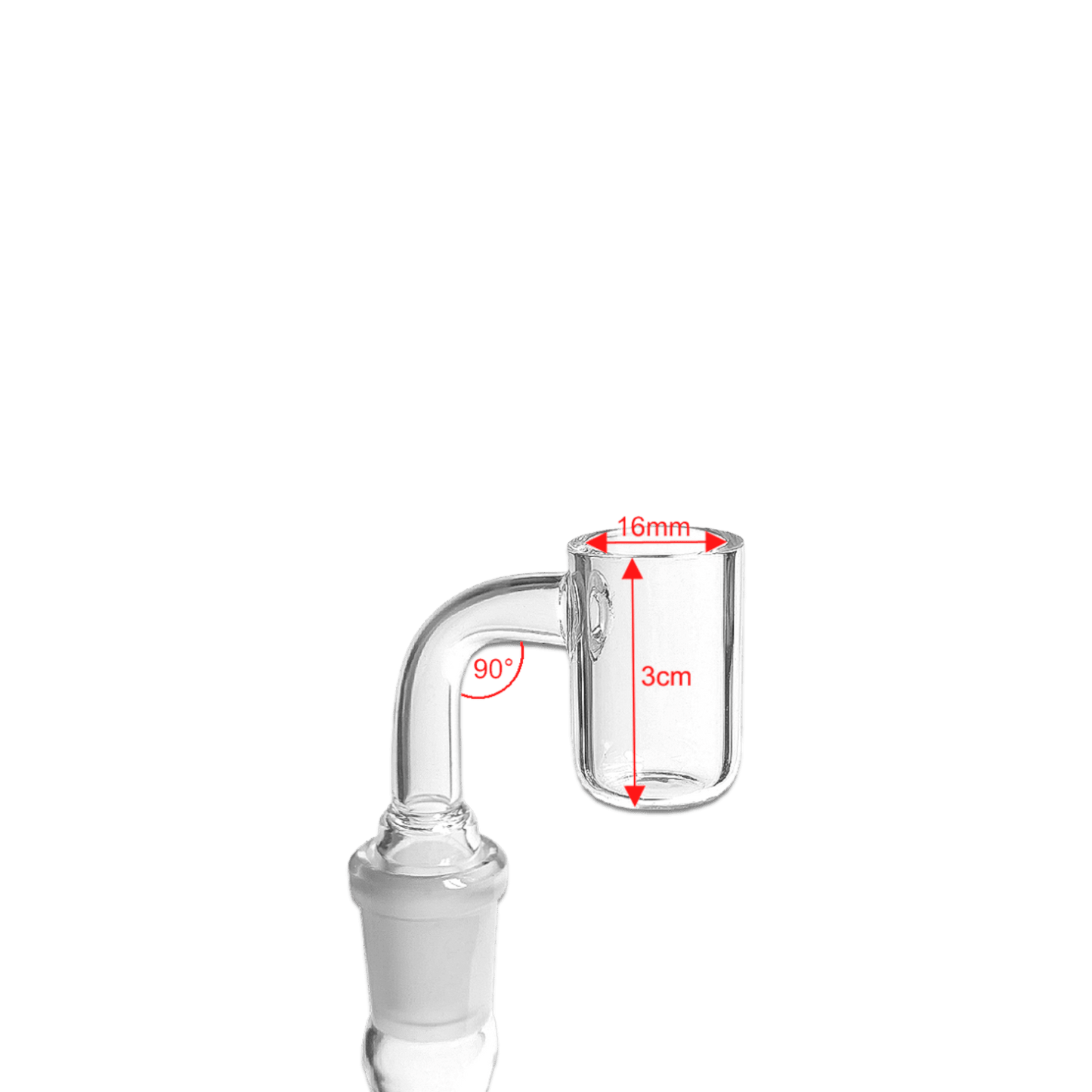 Glas Banger 2 mm Dabbing