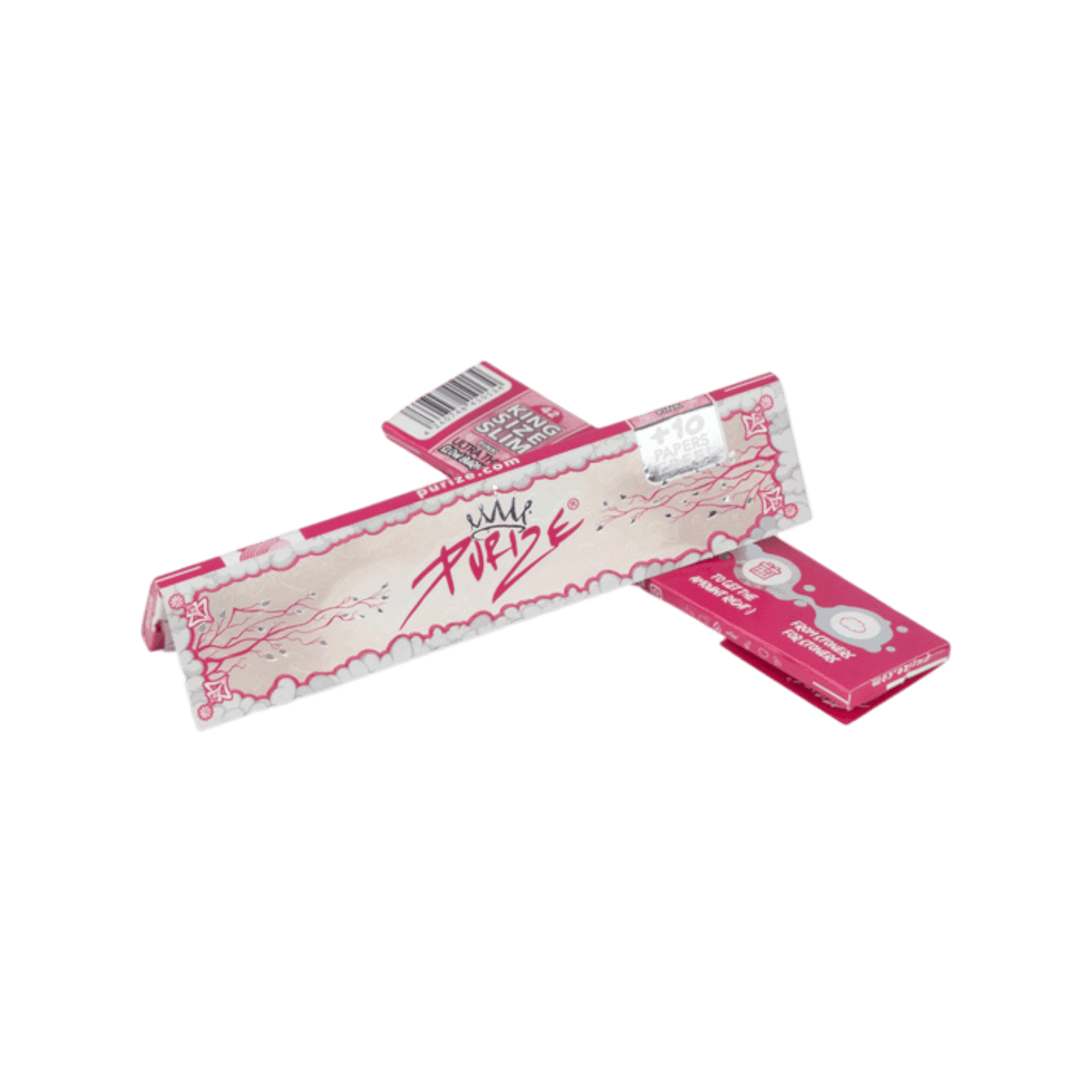 PURIZE® Pink King Size Slim Papers in stilvollem Design
