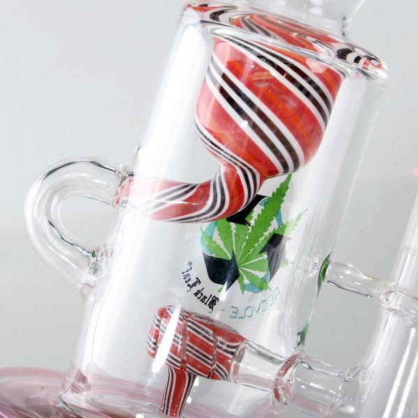 Glas Recycler Bubbler kompakt