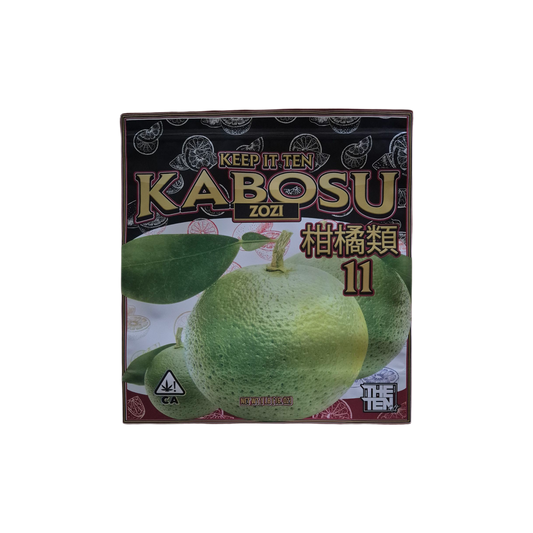 1x THE TEN co. Kabosu ZOZI Mylar Bag 454g - Leer