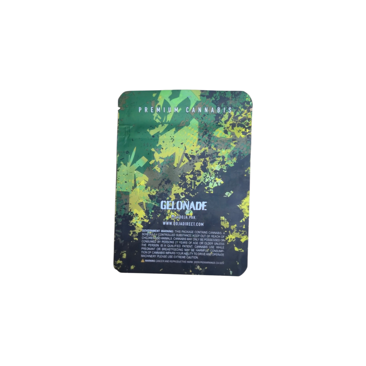 10x Doja Gelonade Mylar Bag 3,5g - Leer