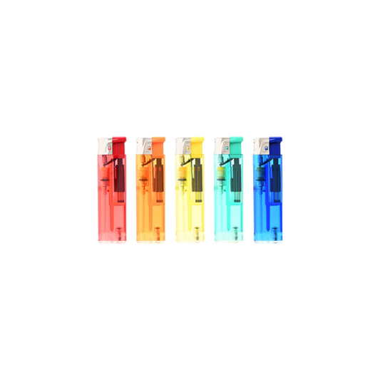 Sturmfeuerzeuge "Transparent" Turboflamme