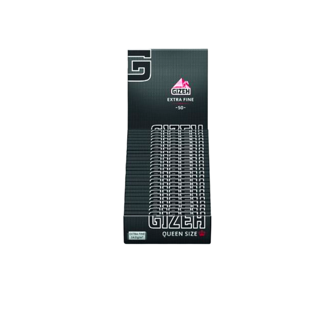 GIZEH Black Queen Size Papers