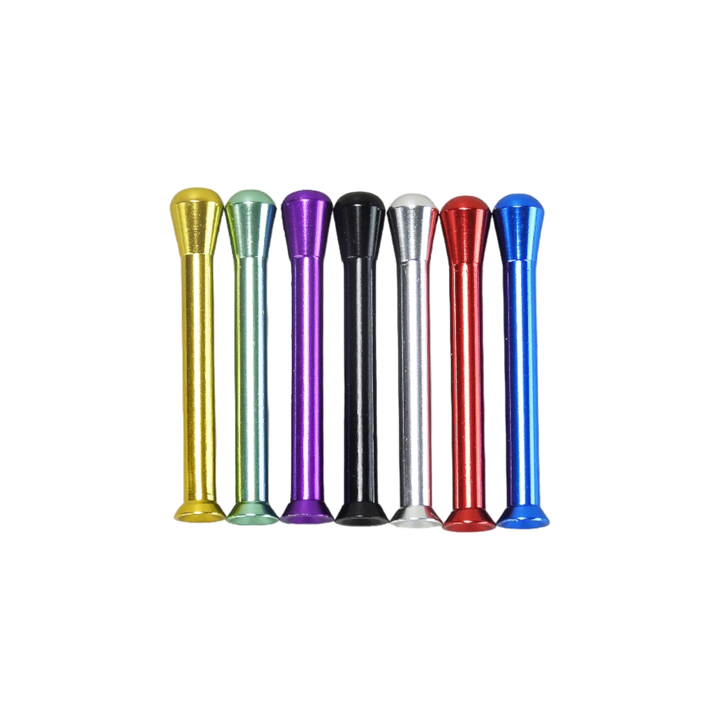 Ziehröhrchen Aluminium, 6cm, verschiedene Farben