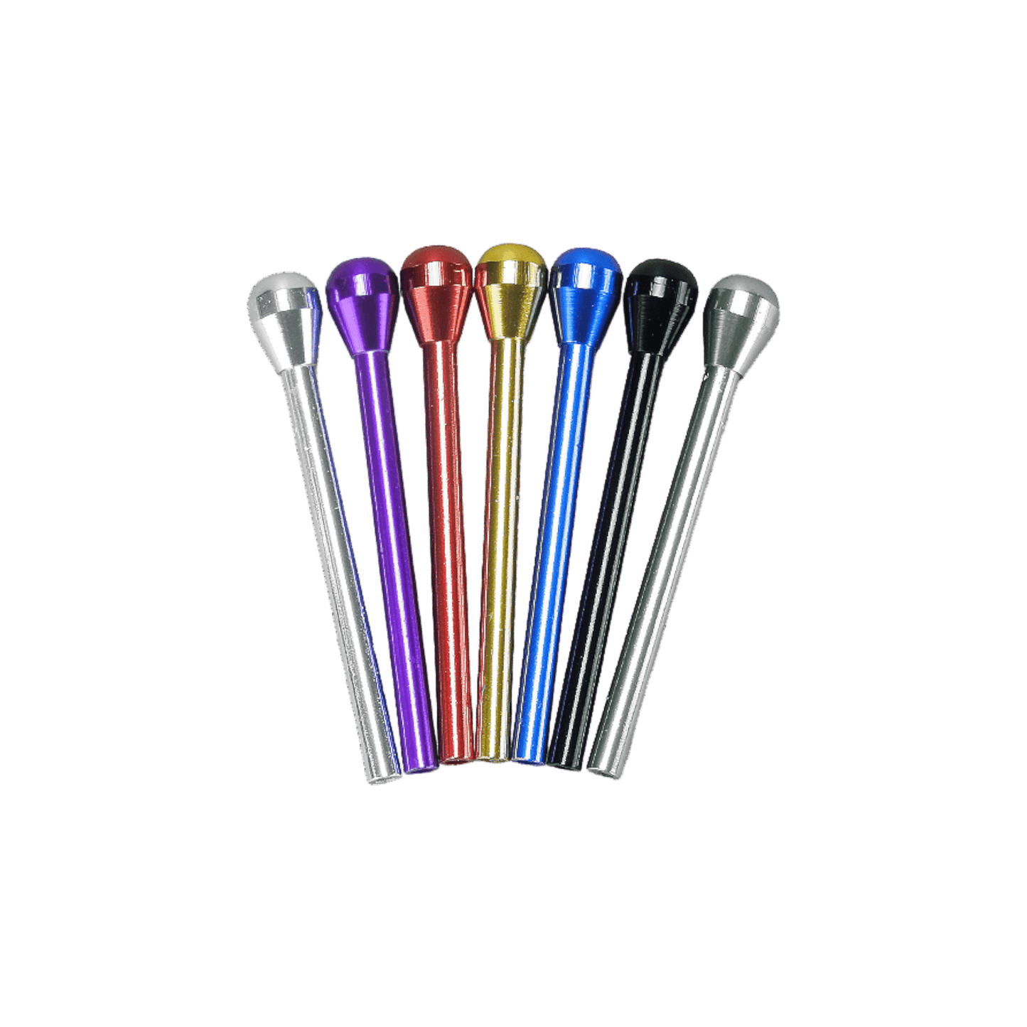 Ziehröhrchen Aluminium, 7cm, verschiedene Farben