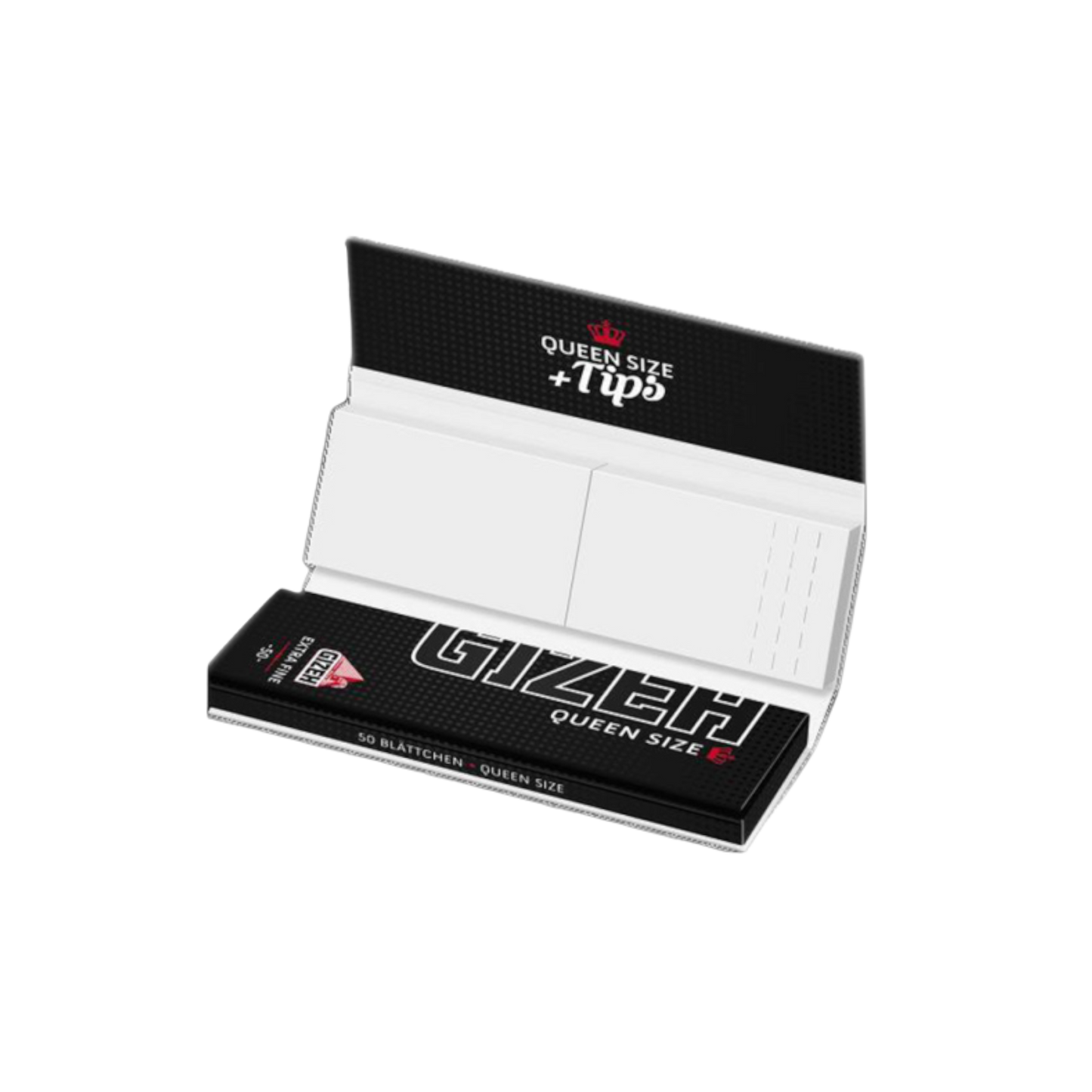 Gizeh Black Queen Size + Tips, je 50 Blatt