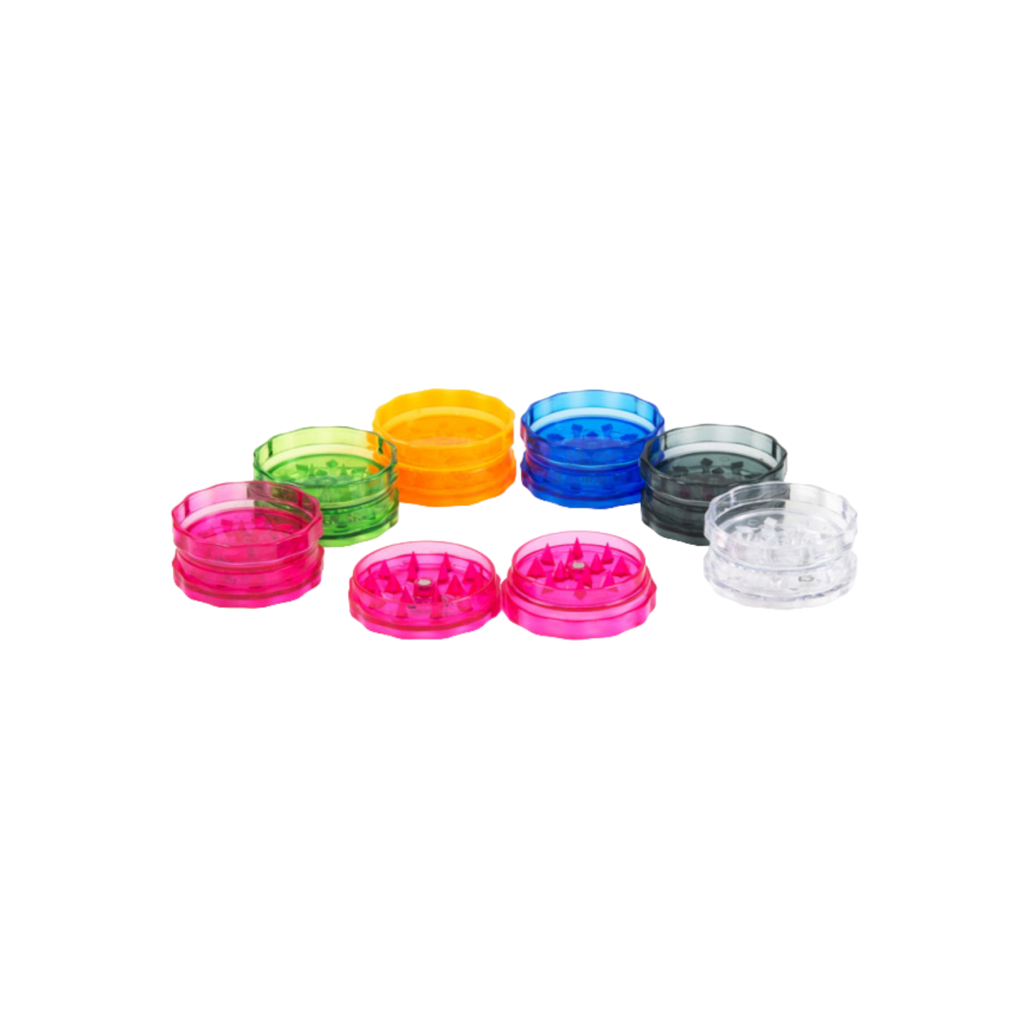 Grinder "Coney" Kunststoff 2-tlg. Ø 48mm
