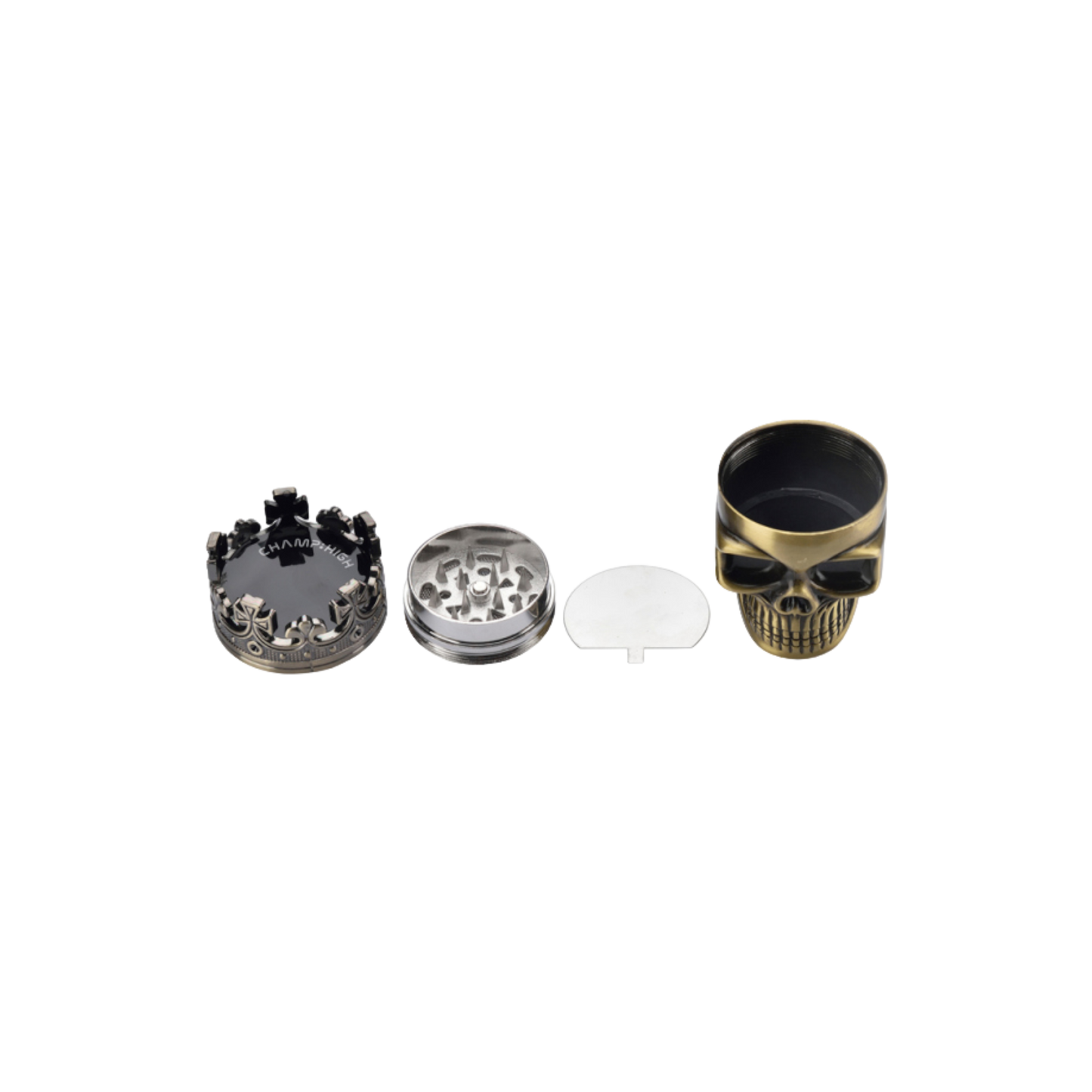 Grinder "King Skull" 4-tlg., Ø 47 mm