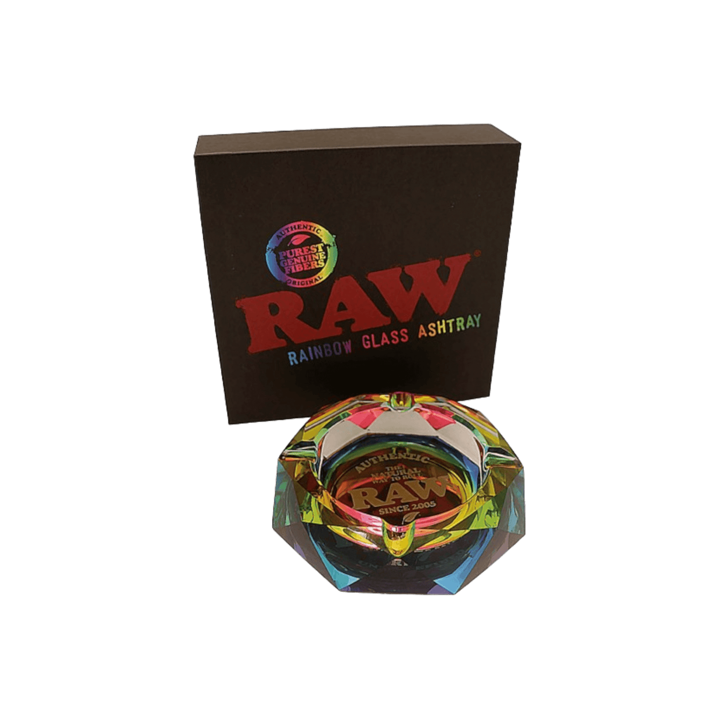 RAW Rainbow Glasaschenbecher Kristall