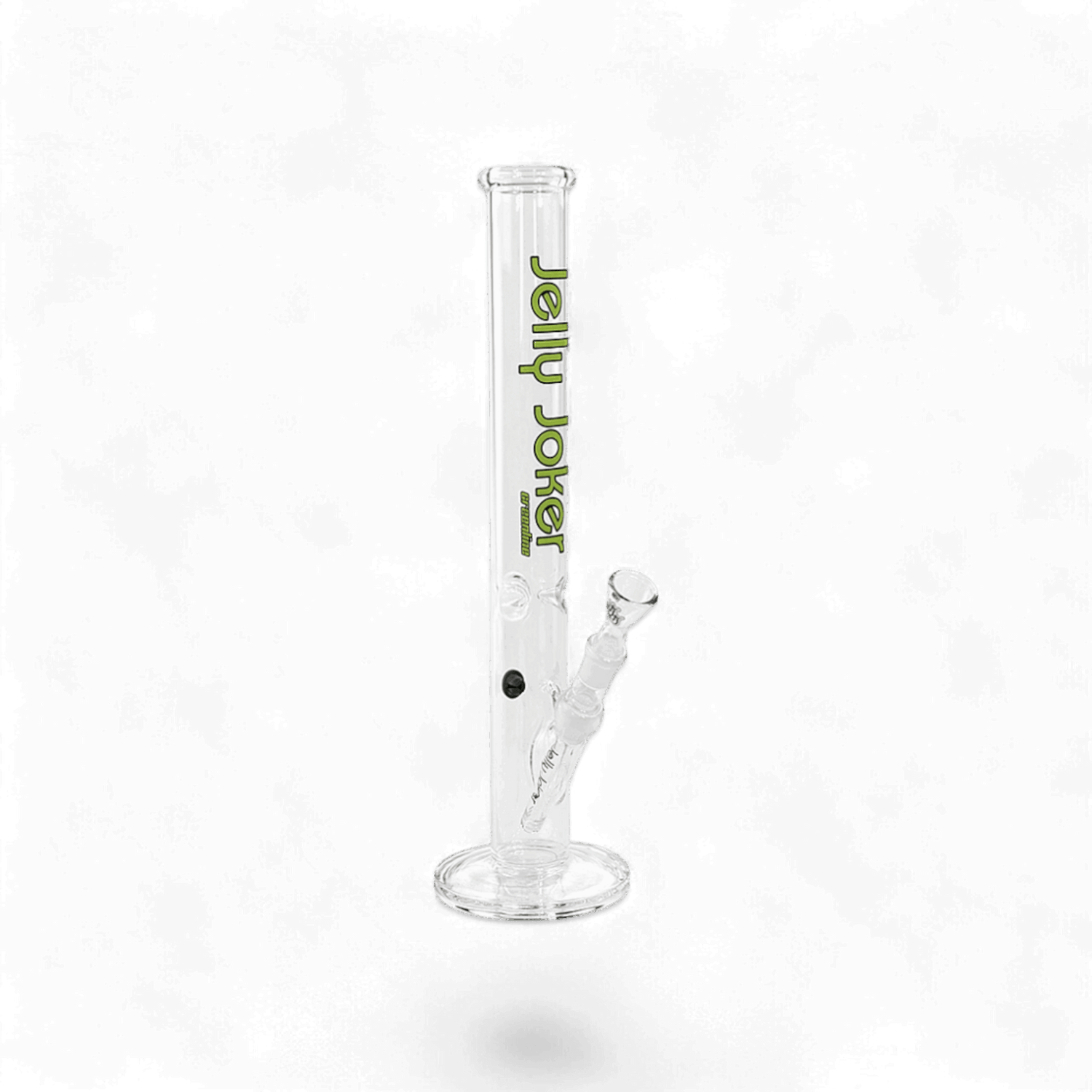 Greenline Serie Bong aus Glas mit grünem Logo – Pief-Leaf® Headshop