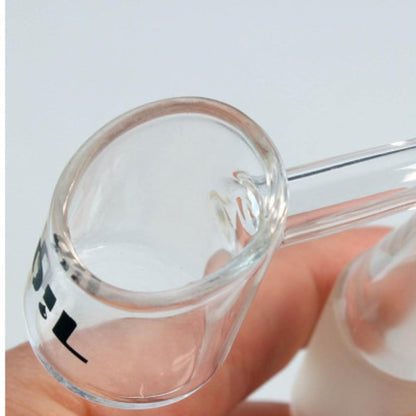 Dabbing Banger mit 90 Grad Winkel und NS 19 Schliff für Dab-Rigs