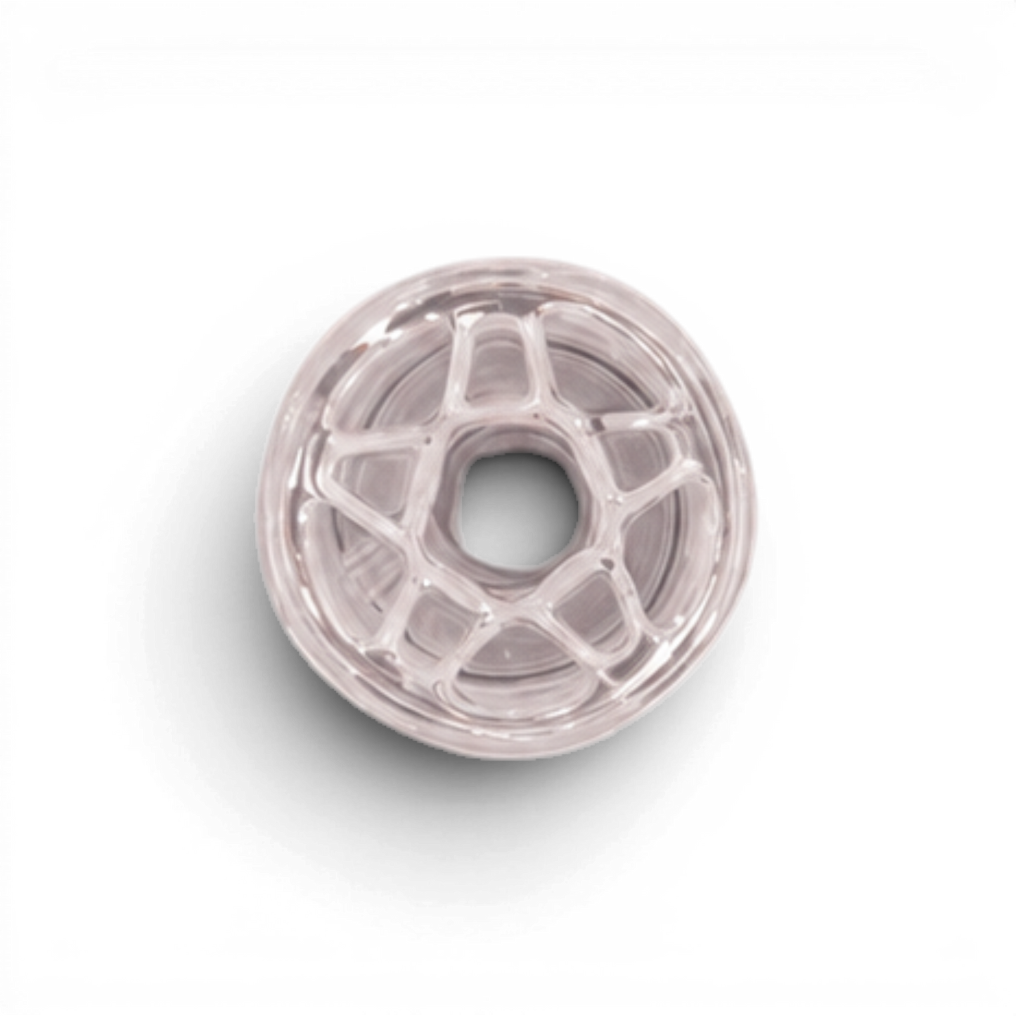 12 mm Glas Tip mit internal five pointed star