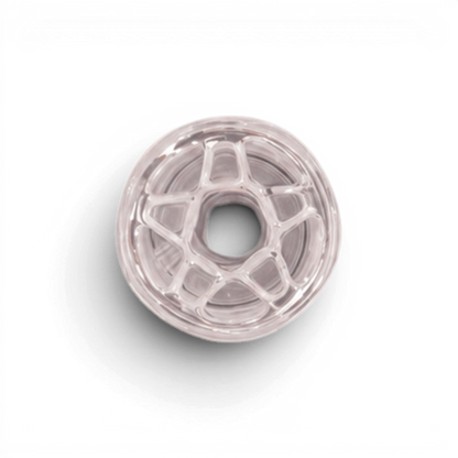 12 mm Glas Tip mit internal five pointed star