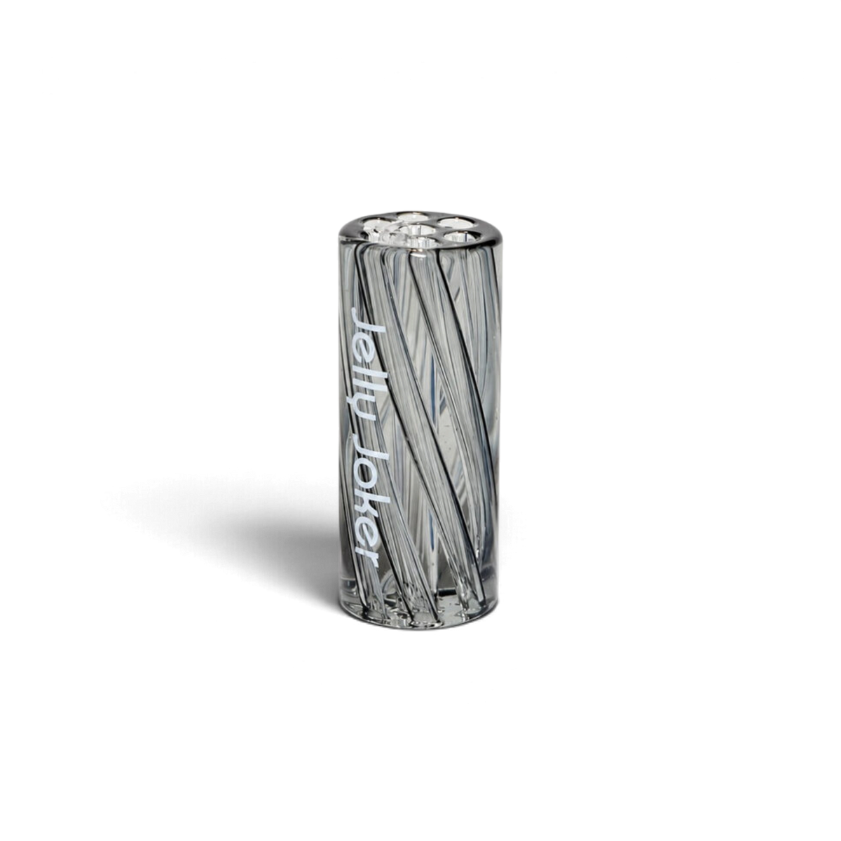 Smoke Glastip 12 mm in rauchfarbener Glasoptik