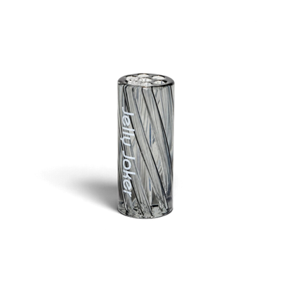 Smoke Glastip 12 mm in rauchfarbener Glasoptik
