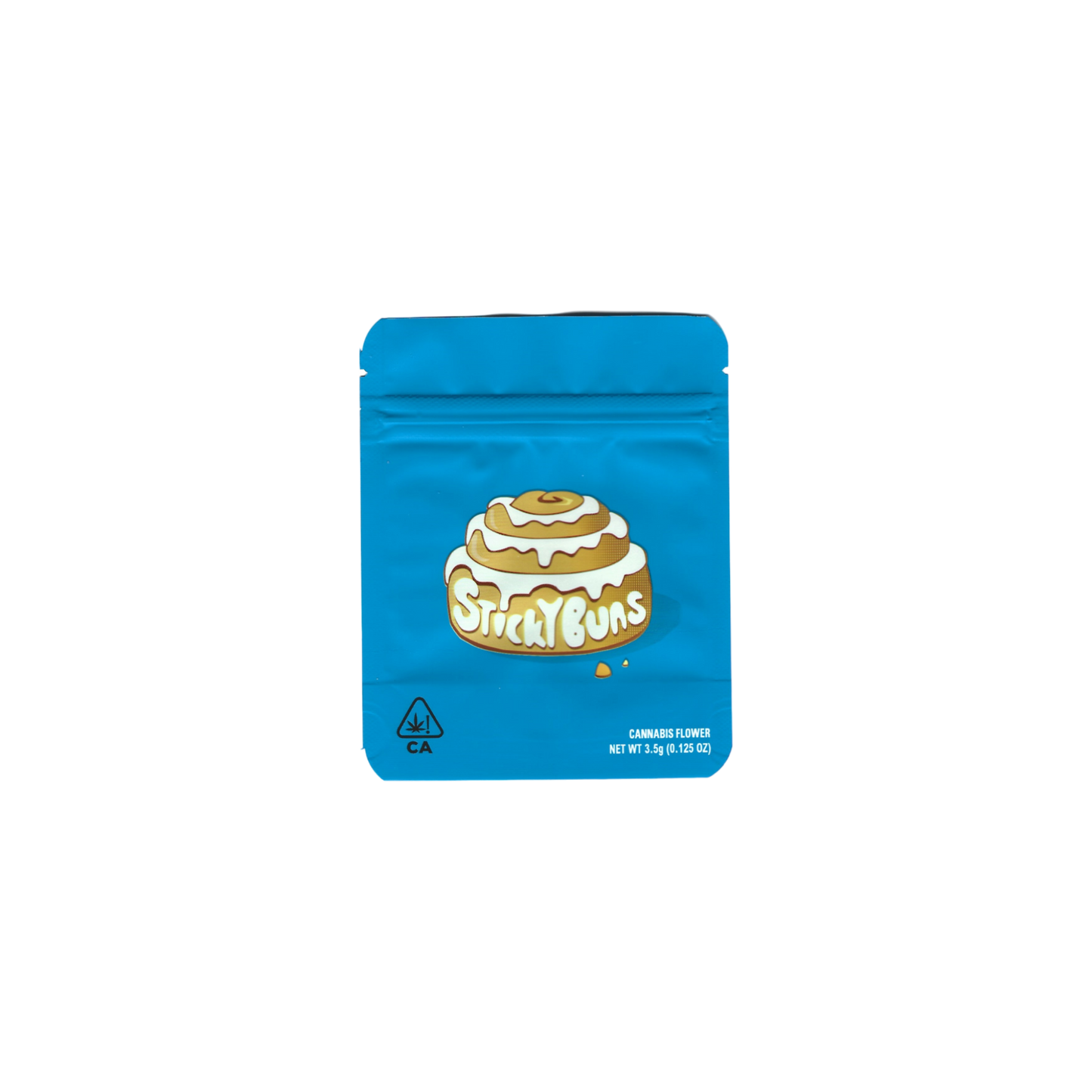 10x Cookies Sticky Buns Mylar Bag 3,5g - Leer