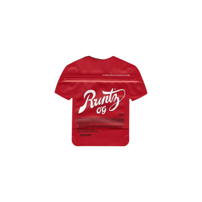 10x Runtz OG shaped Mylar Bag 3,5g - Leer