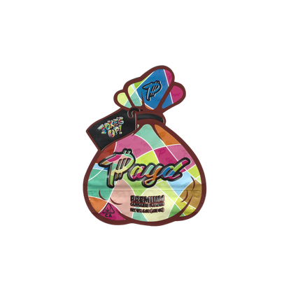 10x Jokes Up Payd rainbow Mylar Bag 3,5g - Leer