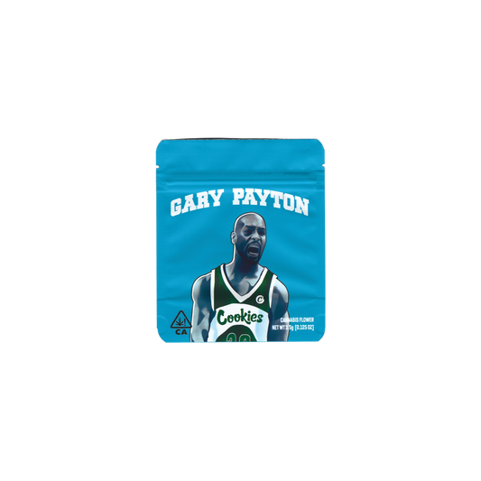 10x Cookies Gary Payton Mylar Bag 3,5g + Strainlabel - Leer