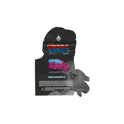 10x SCUM BAGs Cindys Kooky shaped Mylar Bag 3,5g - Leer