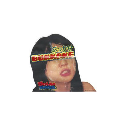 10x SCUM BAGS Bukkake shaped Mylar Bag 3,5g - Leer