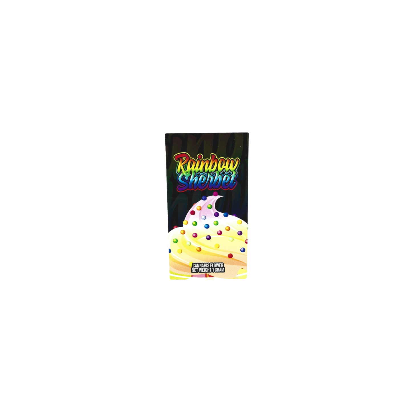 Rainbow Sherbet 1G prerolled Sticker