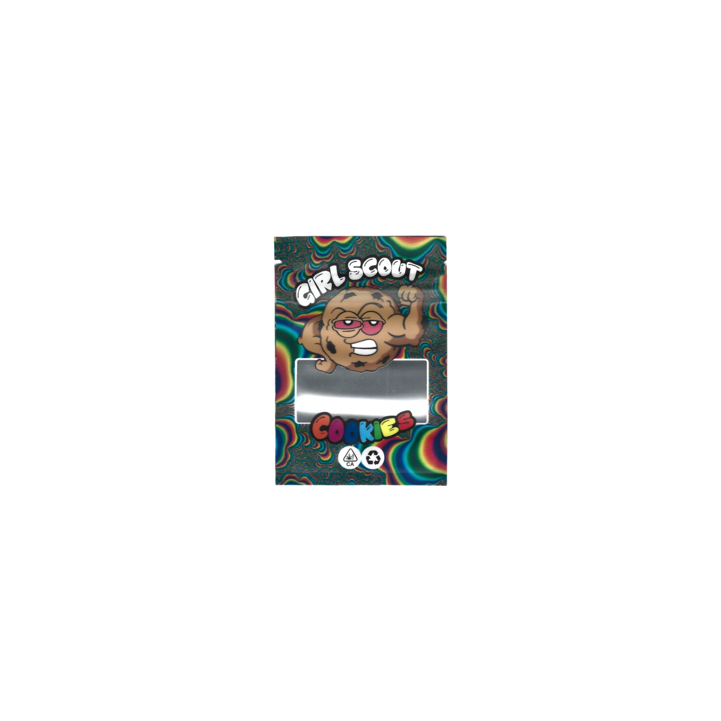 10x Girl Scout Cookies Mylar Bag 1g - Leer