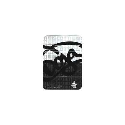 10er Set Doja Biscotti Mylar Bags 3,5g leer – Hochwertige, geruchsdichte Beutel für die Lagerung von Cannabis und Kräutern.