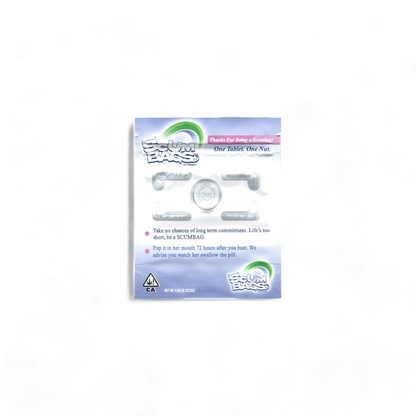 10x SCUM BAGS Mylar Bag 3,5g - Leer