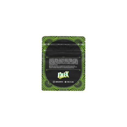 10x Cali-X ZLIME Mylar Bag 3,5g - Leer