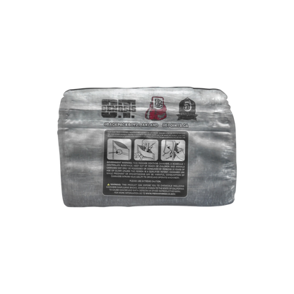 10x Backpackboyz COCO LATO shaped Mylar Bag 3,5g - Leer