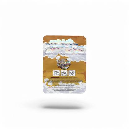 10x DOCTOR EXOTICS Pirates Cut Mylar Bag 3,5g - Leer