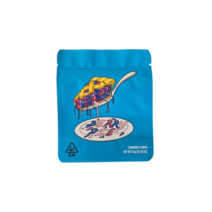 10x Cookies Berry Pie Mylar Bag 3,5g - Leer