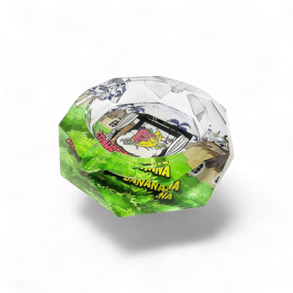 Kristallaschenbecher 15 x 15 cm, stilvoll und dekorativ, ideal als Geschenk, erhältlich bei Pief-Leaf®