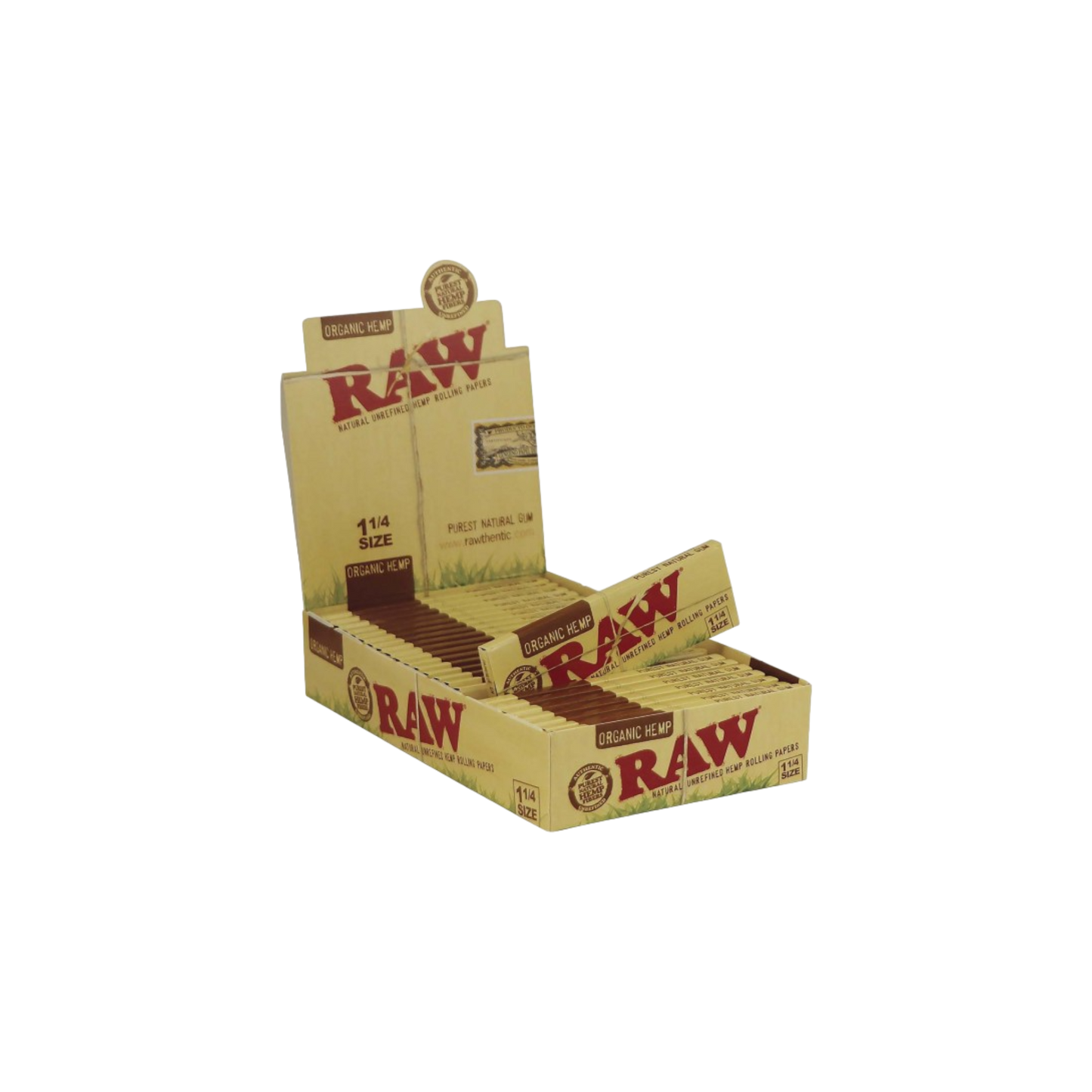 RAW Organic Hemp Papers 1¼