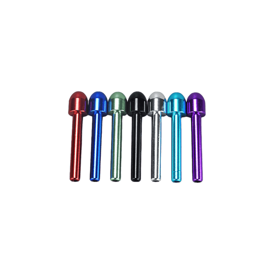 Aluminium Ziehröhrchen 7 cm – verschiedene Farben – Pief-Leaf®