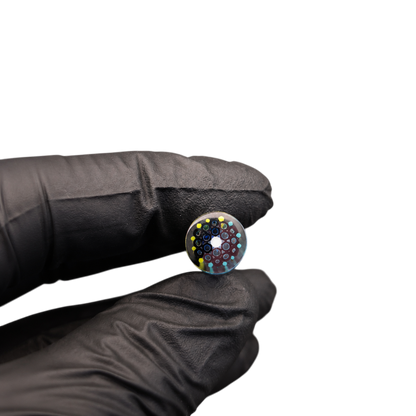 Artist Glas Tip Rainbow Core Matt mit 42 mm Länge