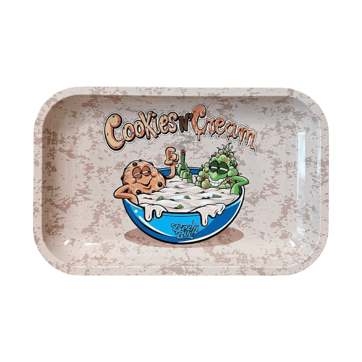 Best Buds Cookies & Cream Metall Rolltablett 17x28 cm