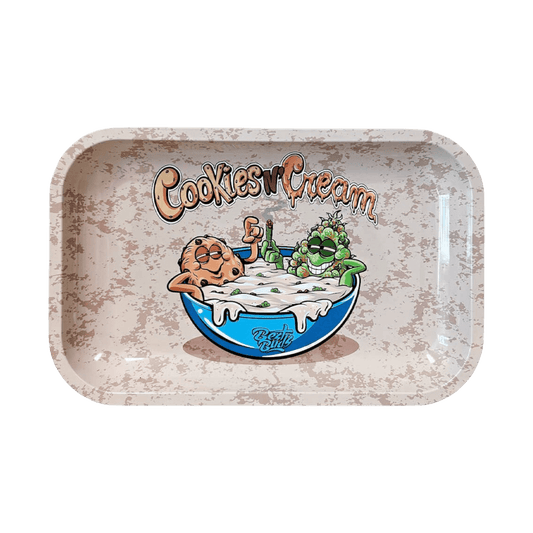 Best Buds Cookies & Cream Metall Rolltablett 17x28 cm